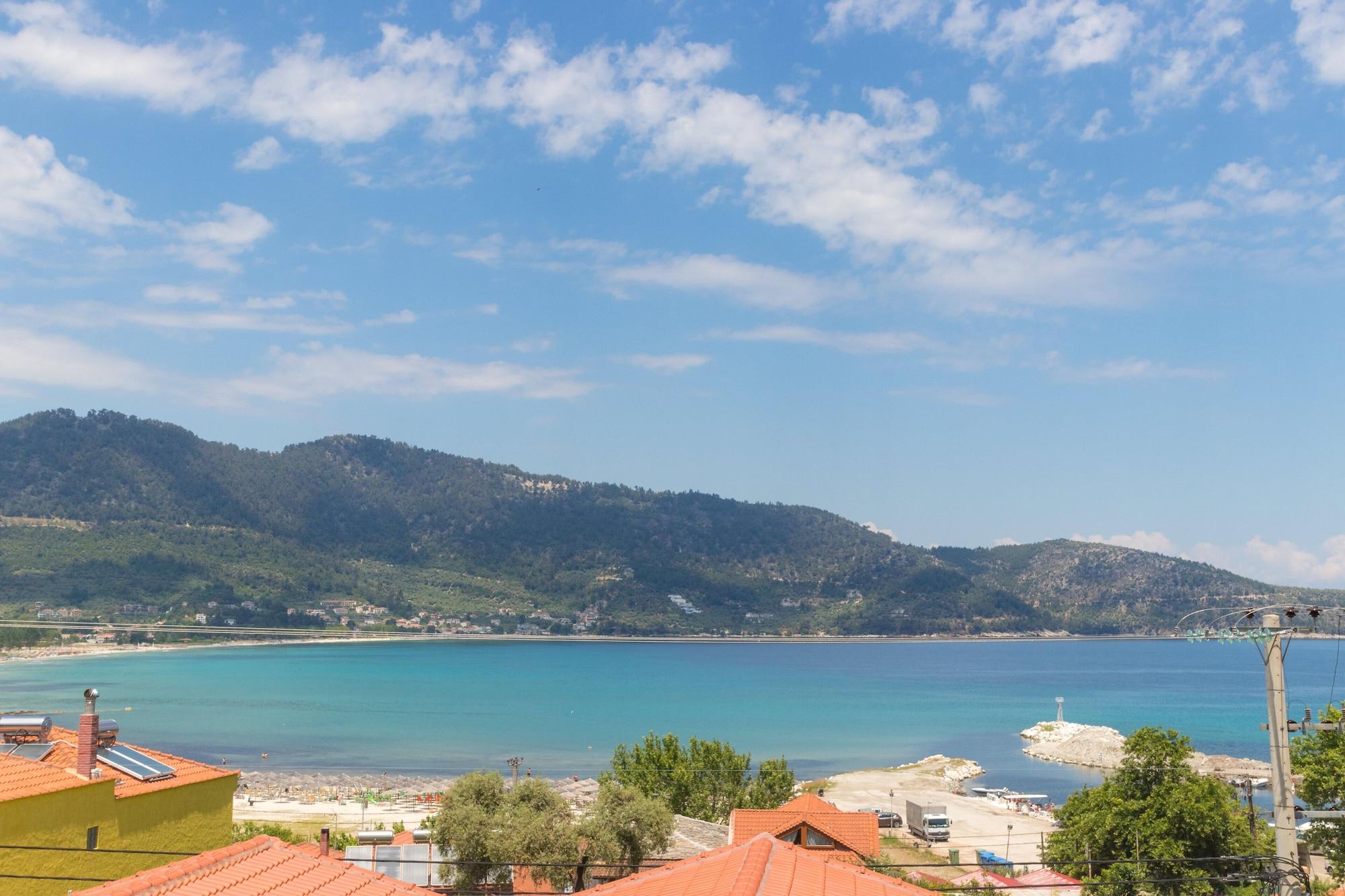 Ntinas Villa With Sea View Skala Potamia  Exterior foto