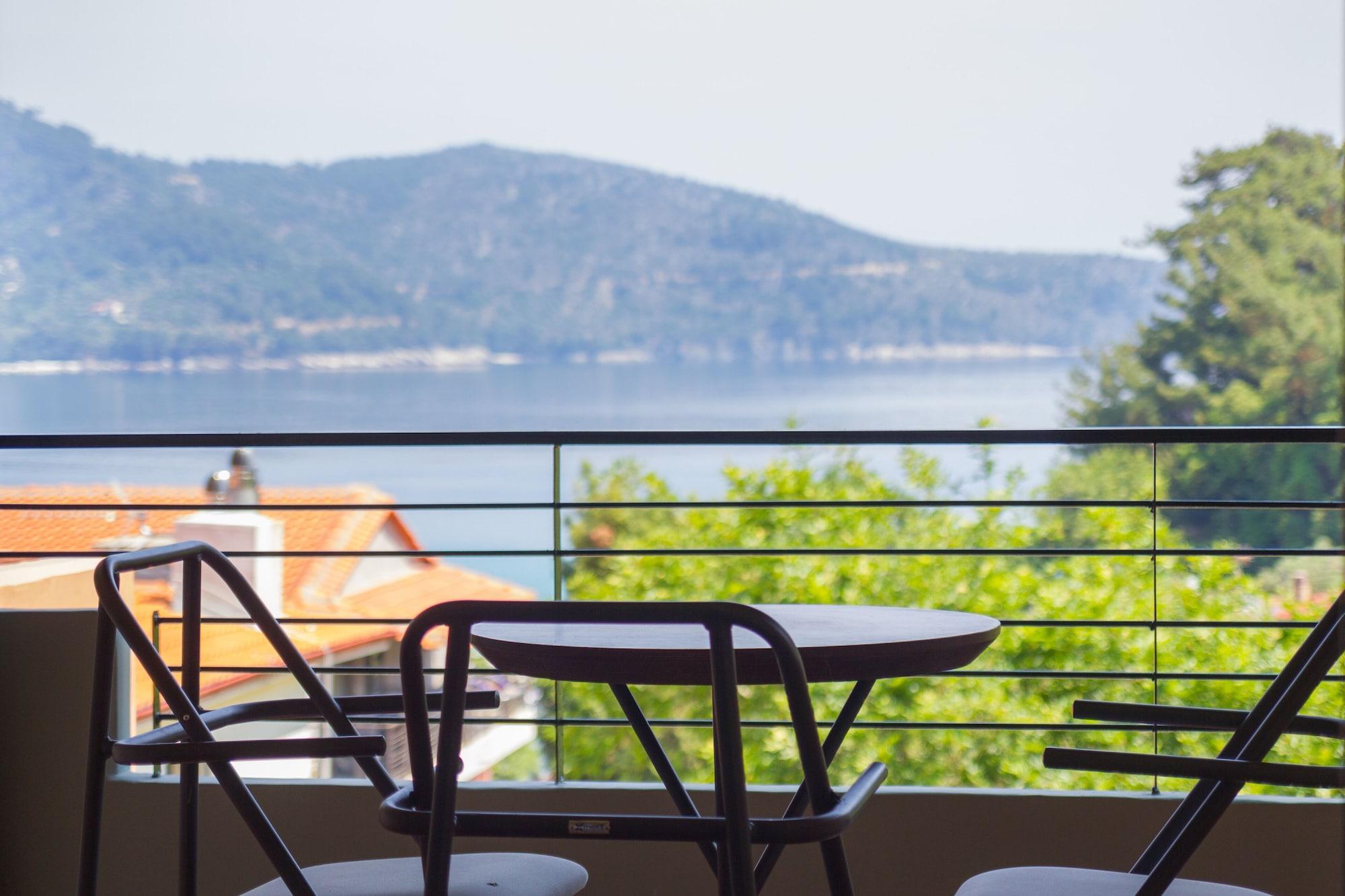 Ntinas Villa With Sea View Skala Potamia  Exterior foto