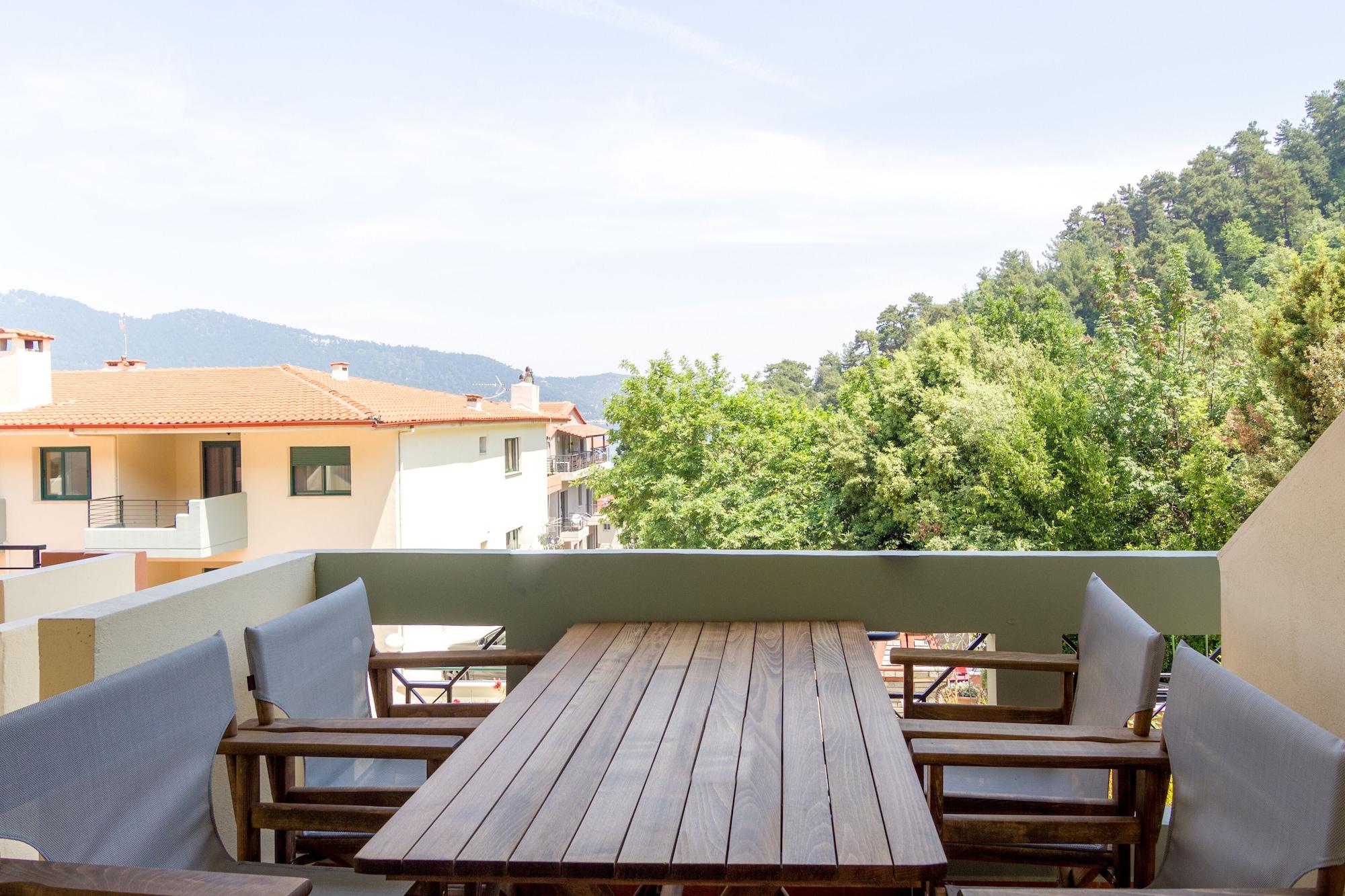 Ntinas Villa With Sea View Skala Potamia  Exterior foto