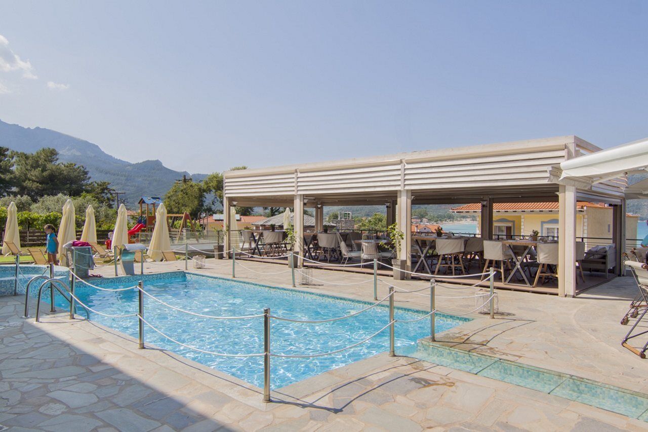 Ntinas Villa With Sea View Skala Potamia  Exterior foto